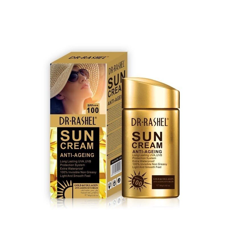 DRR-001 Dr.Rashel Anti Aging SPF+++ 100 Sun Cream - 80g – Image 1