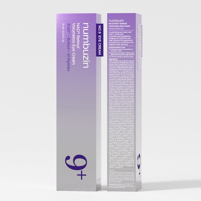 Numbuzin No.9 NAD+ Retinol Volumetox Eye Cream Numbuzin No.9 NAD+ Retinol Volumetox Eye Cream