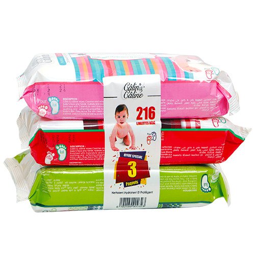 Achetez Lot de 3 lingettes bébé calinscaline au meilleur prix en Tunisie Achetez Lot de 3 lingettes bébé calinscaline au meilleur prix en Tunisie