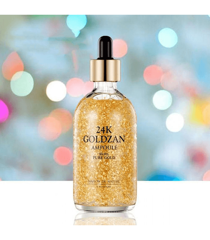 24k Goldzan Ampoule 99,9% Sérum d'essence pour le visage en or pur | Finesse Tunisie 24k Goldzan Ampoule 99,9% Sérum d'essence pour le visage en or pur | Finesse Tunisie
