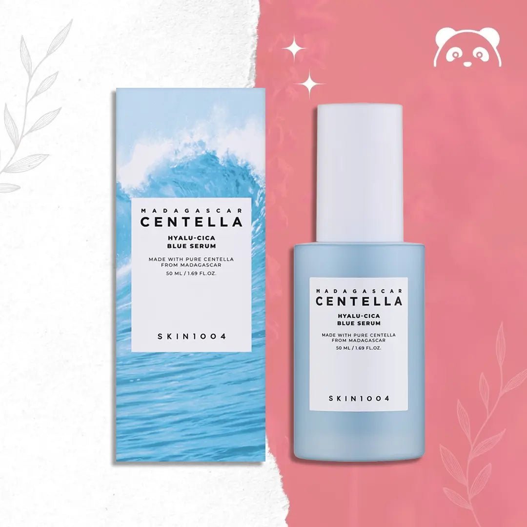 SKIN1004 - Madagascar Centella Hyalu-Cica Blue Serum - Hyaluronic Serum with Asiatic Pennywort - 30/50ml SKIN1004 - Madagascar Centella Hyalu-Cica Blue Serum - Hyaluronic Serum with Asiatic Pennywort - 30/50ml