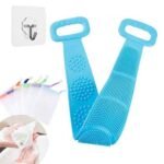 Shutanda Silicone Body Scrubber Blue