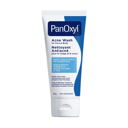 Nettoyant antiacné Peroxyde de Benzoyle 4% | PanOxyl CA