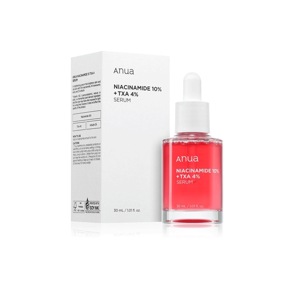 Sérum Anua Niacinamide 10% + TXA 4% | Anti-Taches Tunisie ANUA Sérum Niacinamide 10 % + TXA 4 % 30 ml
