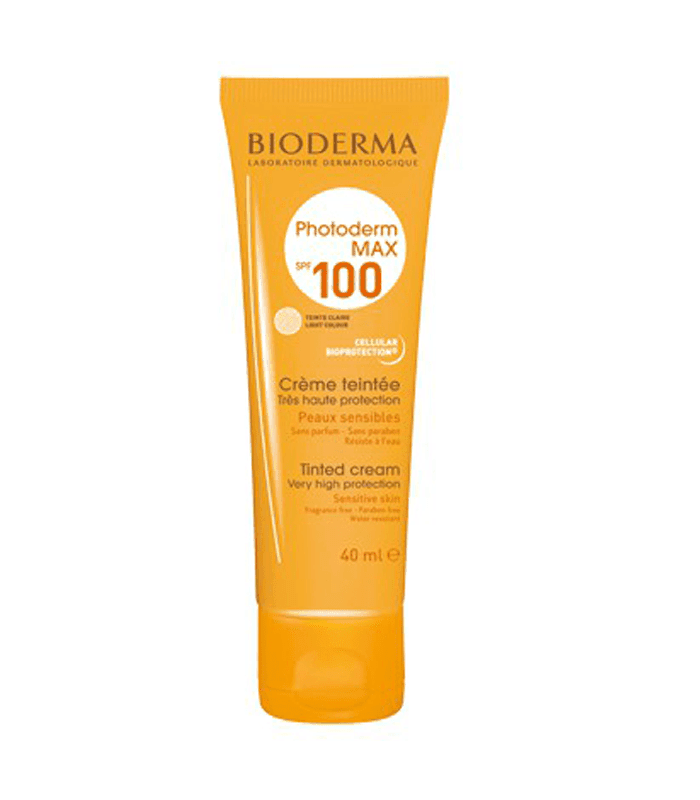 Bioderma Photoderm MAX Aquafluide teinté Claire SPF100 40ml | Finesse Tunisie Bioderma Photoderm MAX Aquafluide teinté Claire SPF100 40ml | Finesse Tunisie