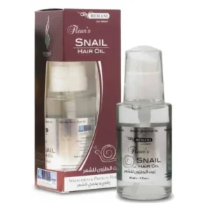 Huile Capillaire à la Bave d'Escargot Hemani - 60ml