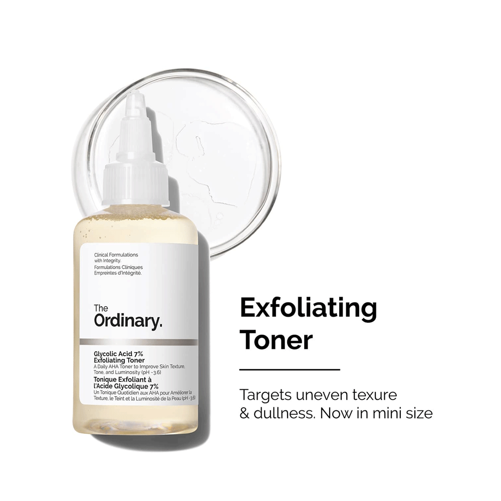 Solution Tonifiante à l'Acide Glycolique 7%, The Ordinary, 240ml Solution Tonifiante à l'Acide Glycolique 7%, The Ordinary, 240ml