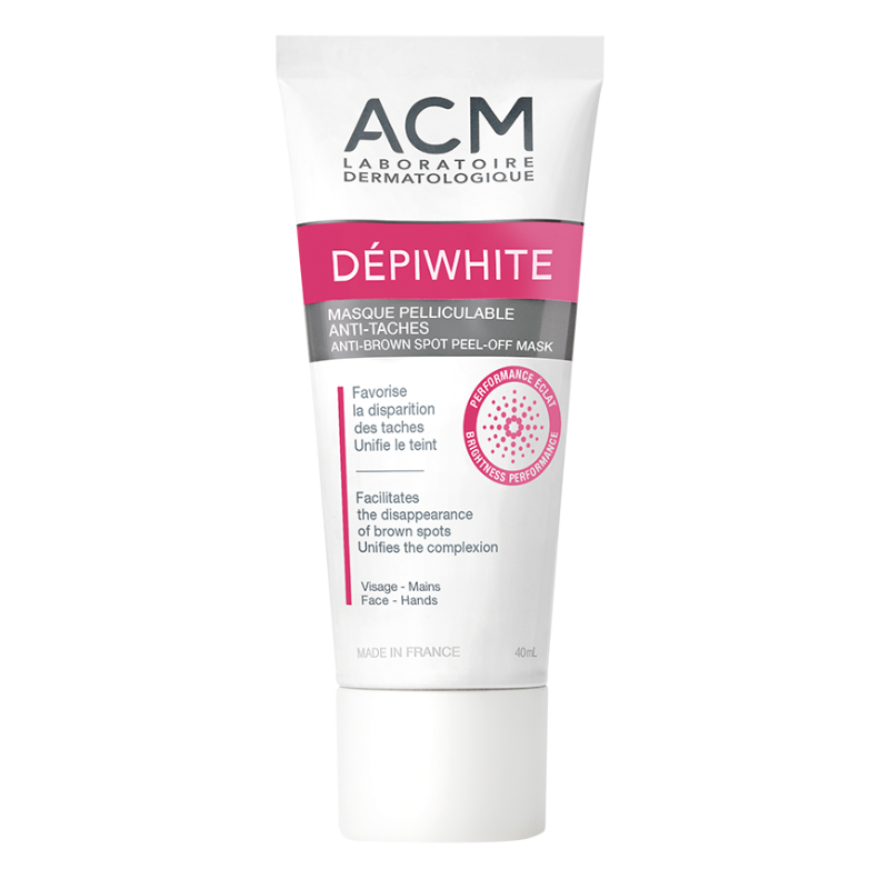 ACM DEPIWHITE MASQUE PELLICULABLE ECLAIRCISSANT 40ML | Tunisie ACM DEPIWHITE MASQUE PELLICULABLE ECLAIRCISSANT 40ML | Tunisie