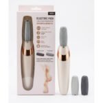 Electric Pedi Callous Remover – Râpe Électrique Anti-Callosités avec 2 Têtes