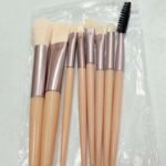 Makeup Brush Set Color Light Beige