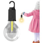 Lampe LED Suspendu Rechargeable Noir