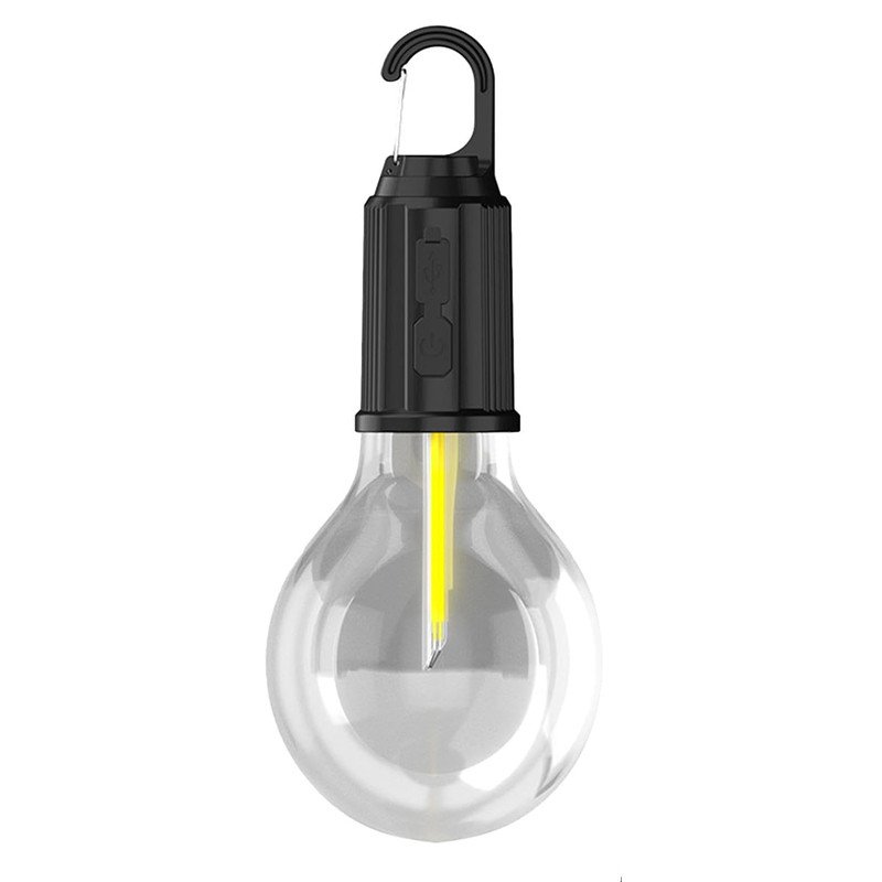 Lampe LED Suspendu Rechargeable Noir Lampe LED Suspendu Rechargeable Noir