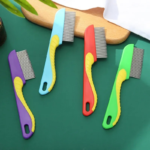 Peigne Anti Poux Brosse pour Eliminer les Poux Usage à Domicile