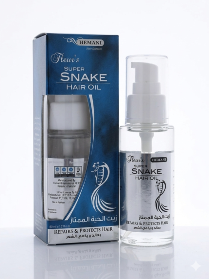 Hemani Snake Hair Oil 60ml - Super Snake Hair Oil