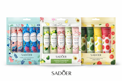 SADOER Fruit & Plant Extract Hand Cream Pack of 5 – 30g Each