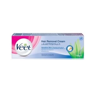 VEET HAIR REMOVAL CREAM SILK AND FRESH FOR SENSITIVE SKIN 100G | Tu...